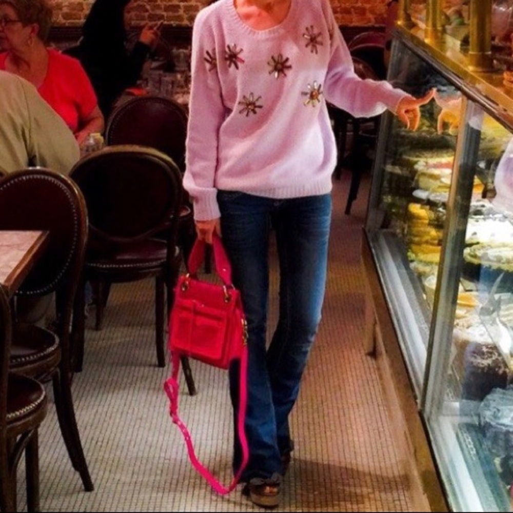 Rebecca Minkoff Perforated Hot Pink Magenta Shoulder bag - Picture 15 of 17